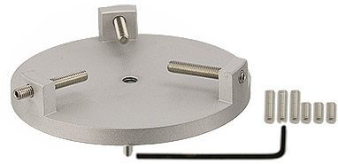 EM-Tec R51 bulk sample holder for up to Ø51mm, aluminium, pin